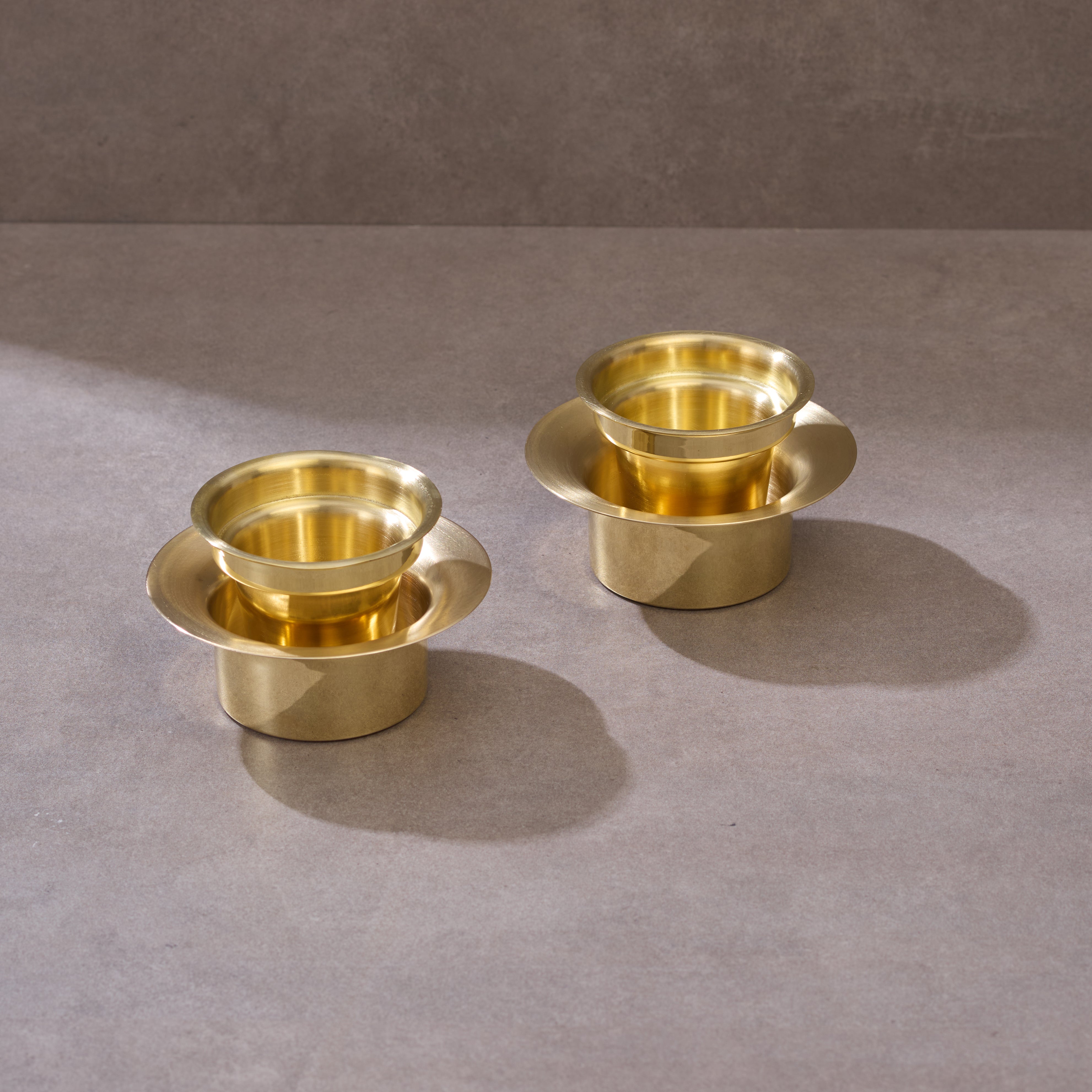 Peetal Glass Set — Antique, 6 Pieces