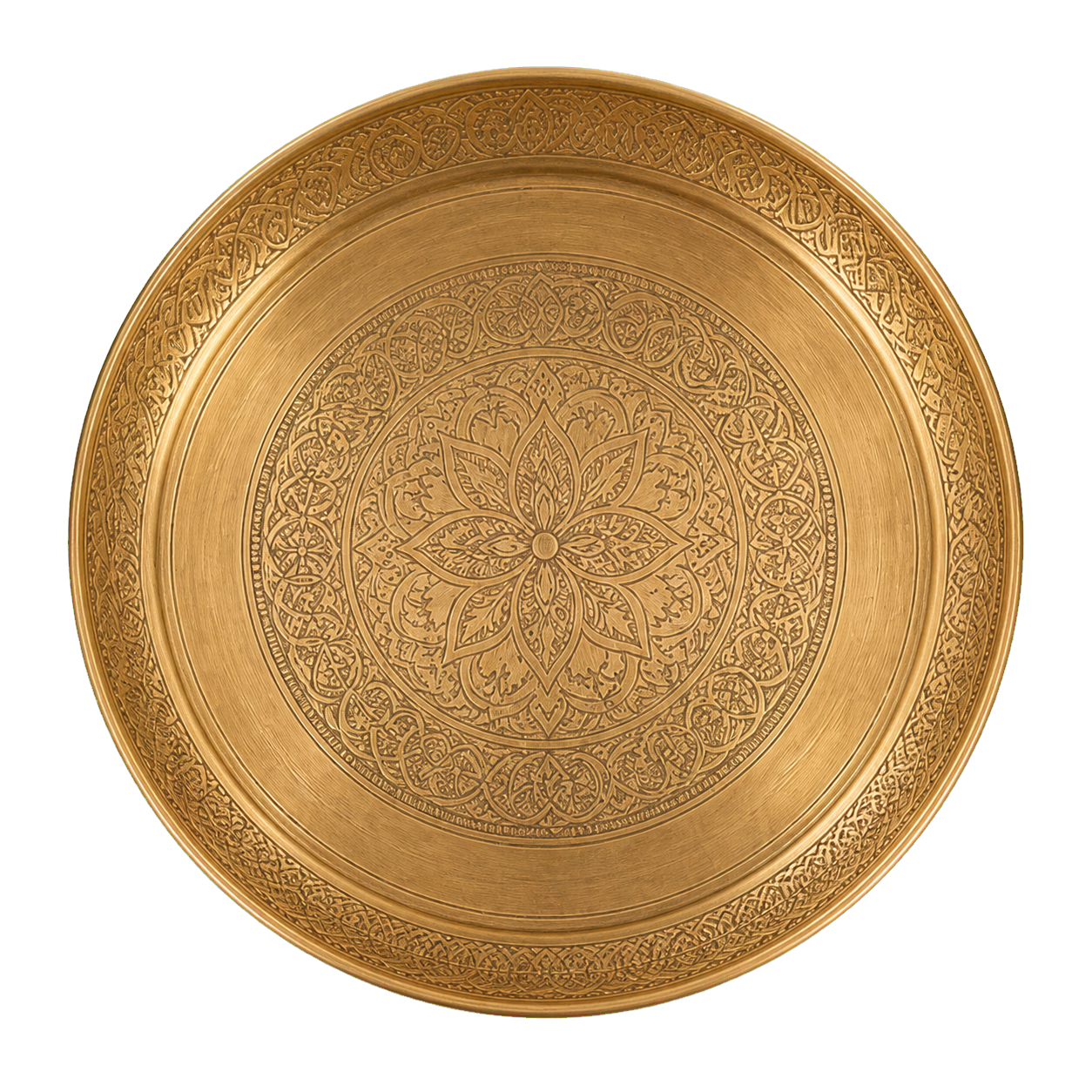 Peetal Thali Set — 2 Pieces